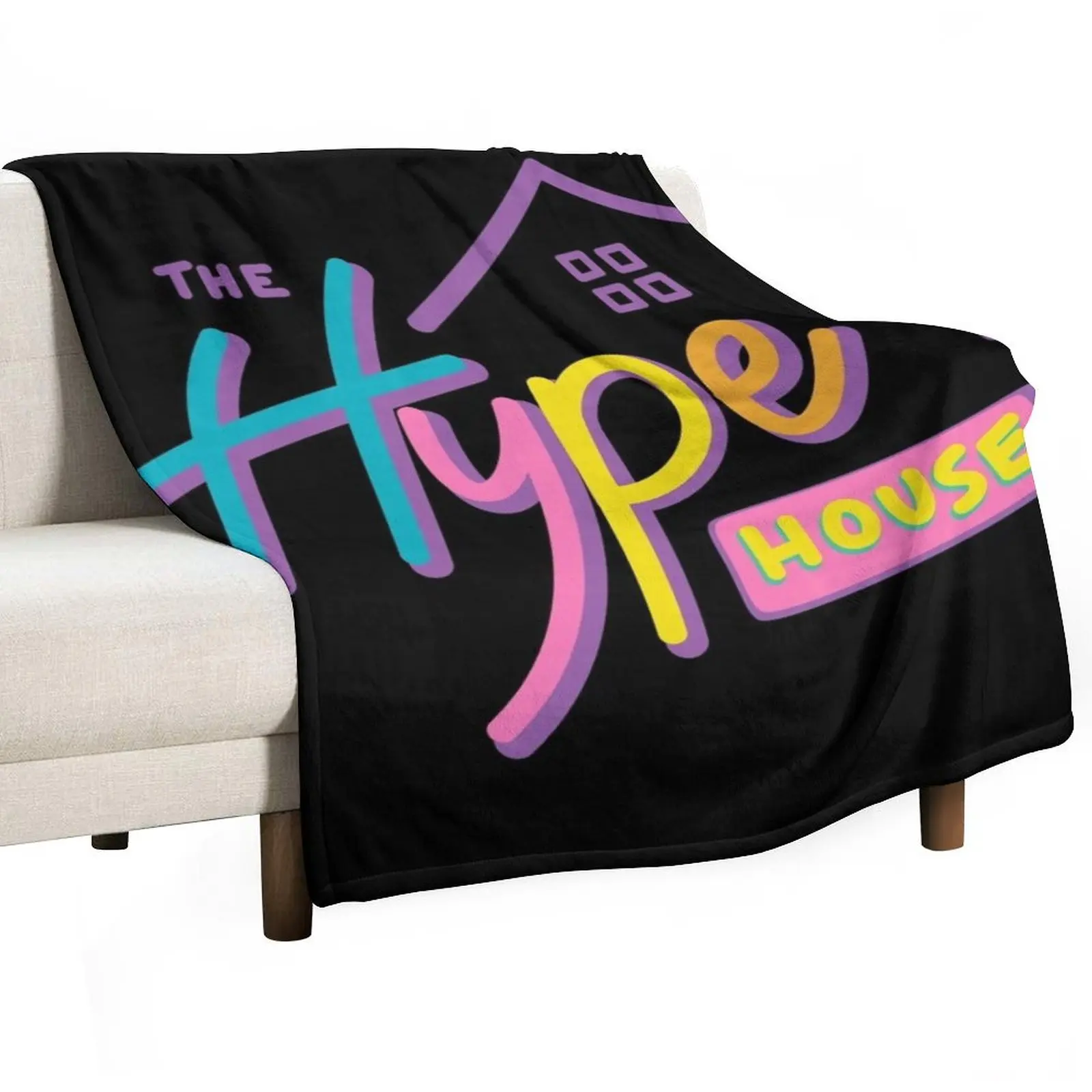 

The Hype House Throw Blanket christmas decoration Stuffeds Blankets