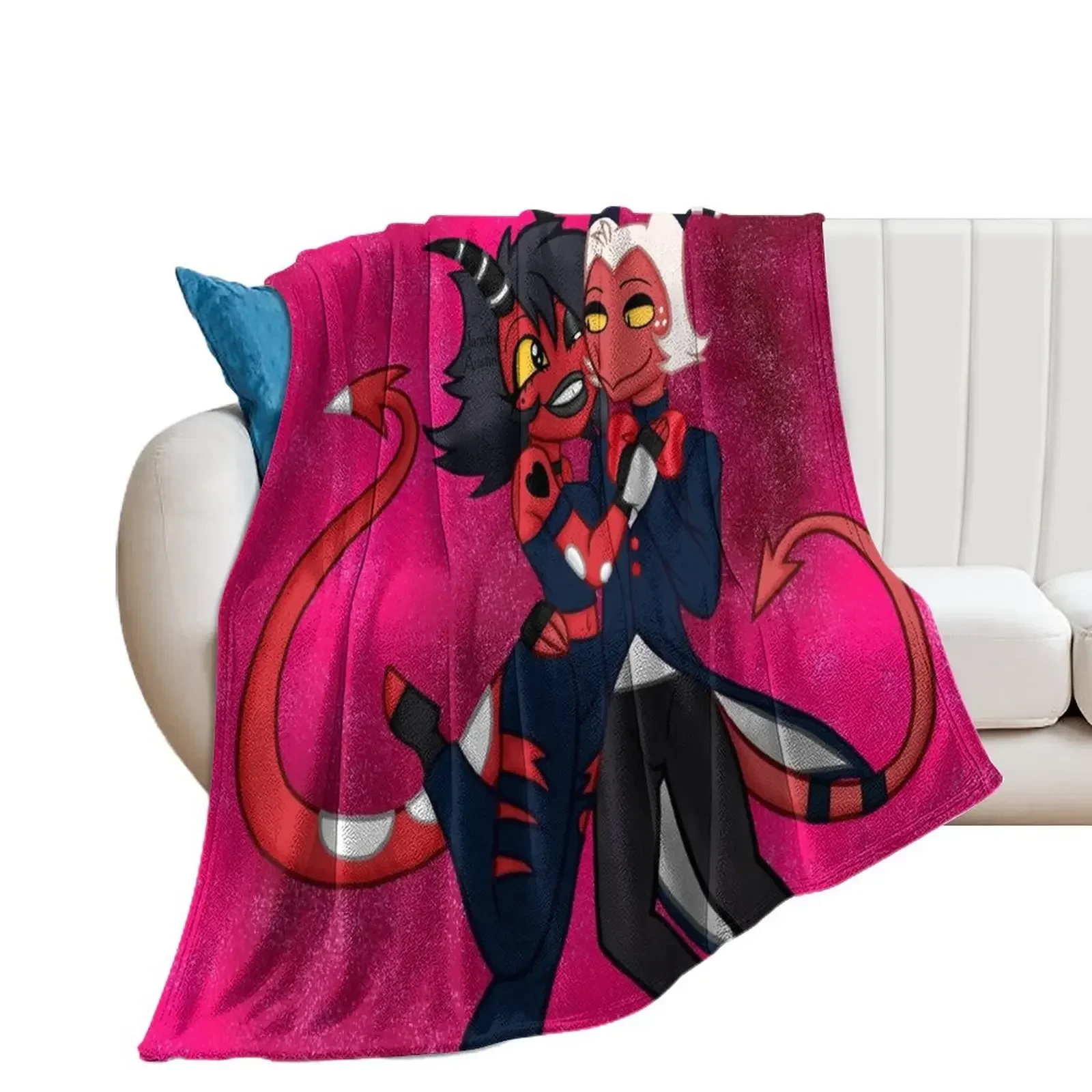

Moxxie x Millie Throw Blanket Sofa blankets ands Blankets