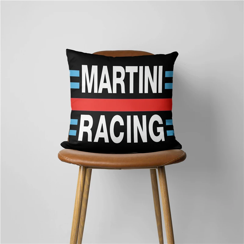 Martini Racing Pillow Case Home Decorative Gift Sofa Car Super soft Cushions 45x45cm Square Pillowcase Chair Pillow Cove 251