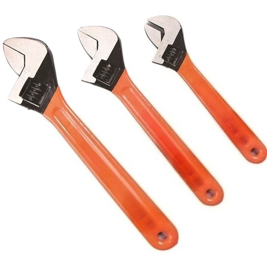 

8/10/12 Inch Multi-function Adjustable Wrench Universal Spanner High Carbon Steel Open Monkey Spanner Nut Key Car Repair Tools
