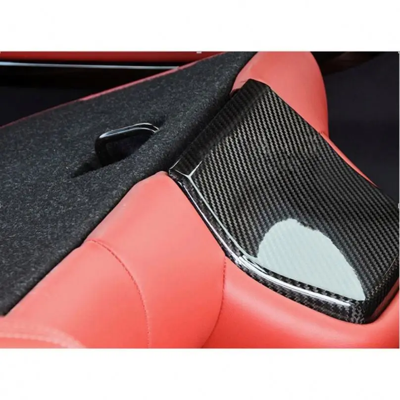 4PCS Carbon Fiber Back Seat Cover For BMW F82 M4 F80 M3 2014-2018