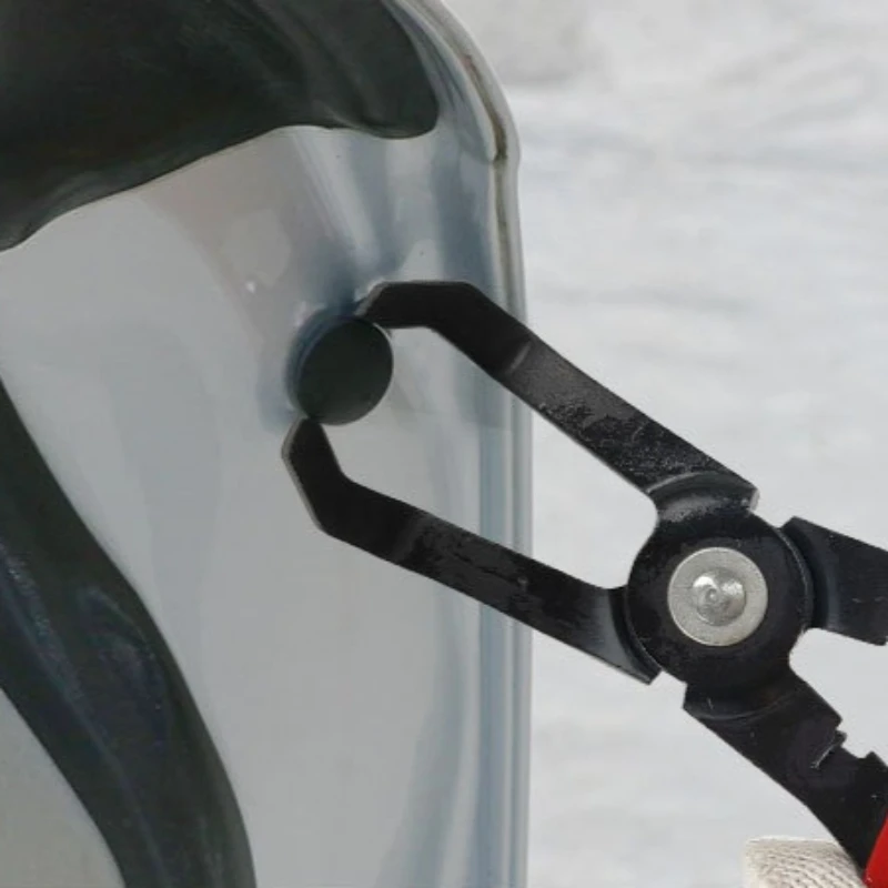Car interior door panel trunk plastic rubber round nail rubber buckle clip clamp clamp disassembly pliers tool