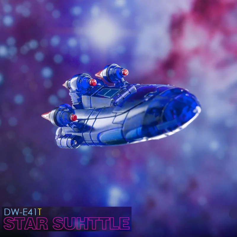 Presale New DR.WU DWE40P Purple Spear DWE41T Scan Plague Small Scale Transformation Action Robot Model Toy Gifts