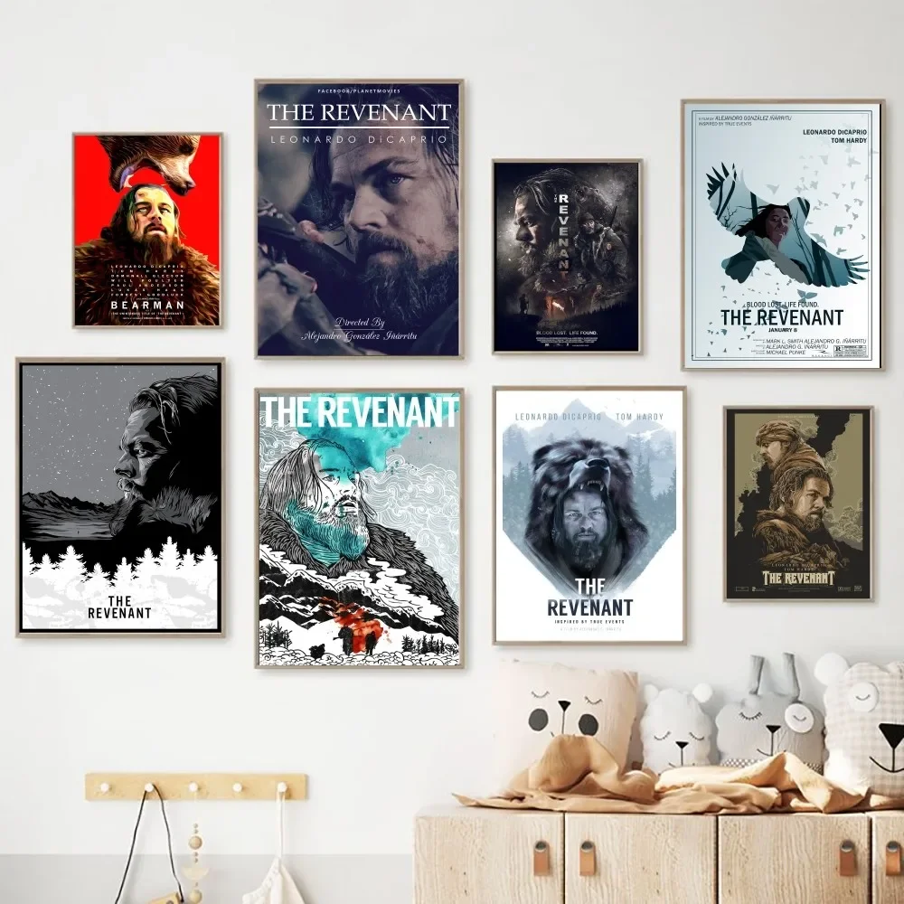 the revenant movie Poster No Framed Poster Kraft Club Bar Paper Vintage Poster Wall Art Painting Bedroom Study Stickers