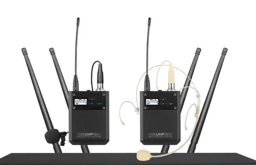 Digital wireless microphone headset