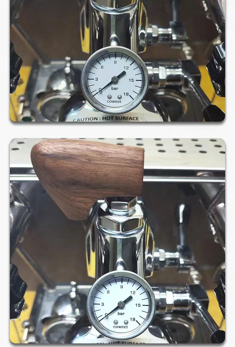 مقياس ضغط المجموعة E61 لـ Rocket / Profitec / ECM بخيط M6 #3