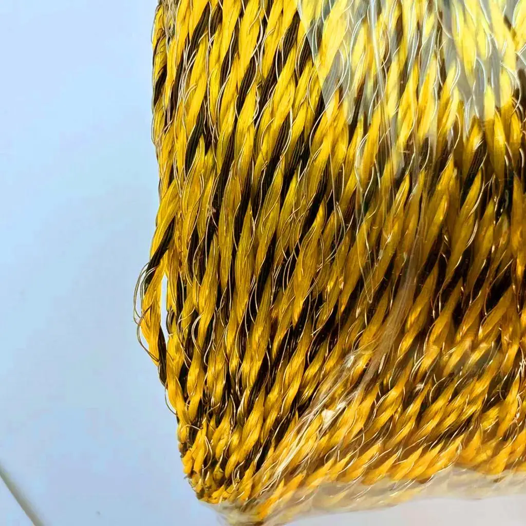 Electric Fence Rope Wear Resistant Easy Installation Multifunction Sturdy 400M/Roll for Fence Sheep Animal Livestock Cows