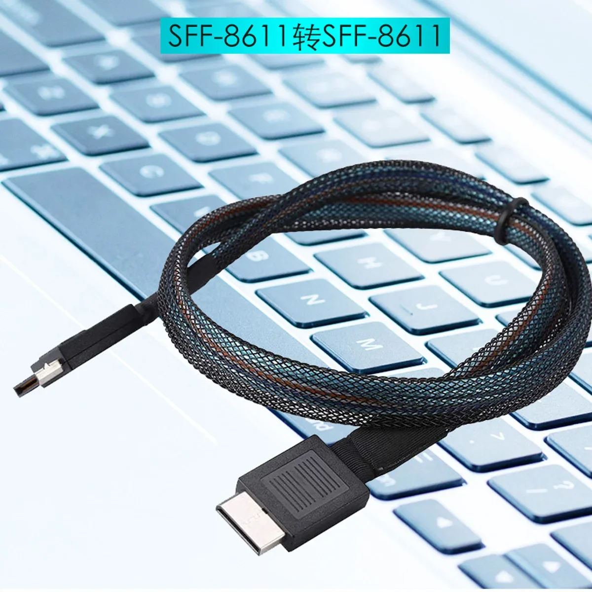50cm OCuLink PCIe PCI-Express SFF-8611 4i-OCuLink SFF-8611 SSD 데이터 활성 케이블