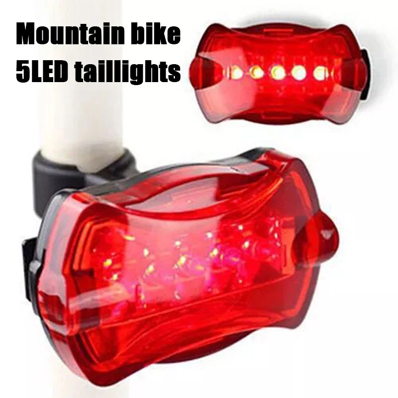 

Mountain Bike, Road Bike, Bicycle Tail Light, Single Bike Tail Light, Butterfly Tail Light, 5Led Tail Light Warning Light