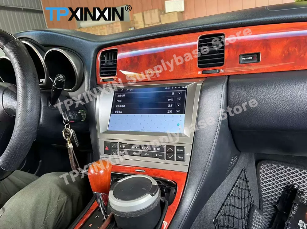 Car Radio Stereo Receiver For Lexus SC430 2001~2010 Android Auto Touch Screen Car Multimedia Player GPS Navigation IPS Head Unit