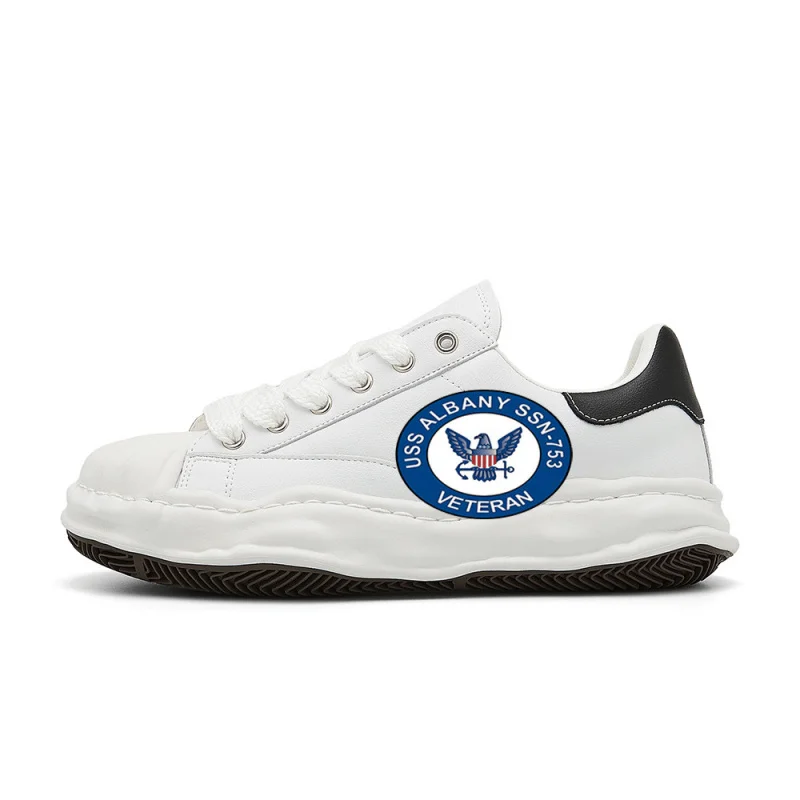 

Кроссовки USS Albany SSN-753 VeteranVintage Fashion Street, дизайн в стиле ретро, стильные, удобные и универсальные, подходят для