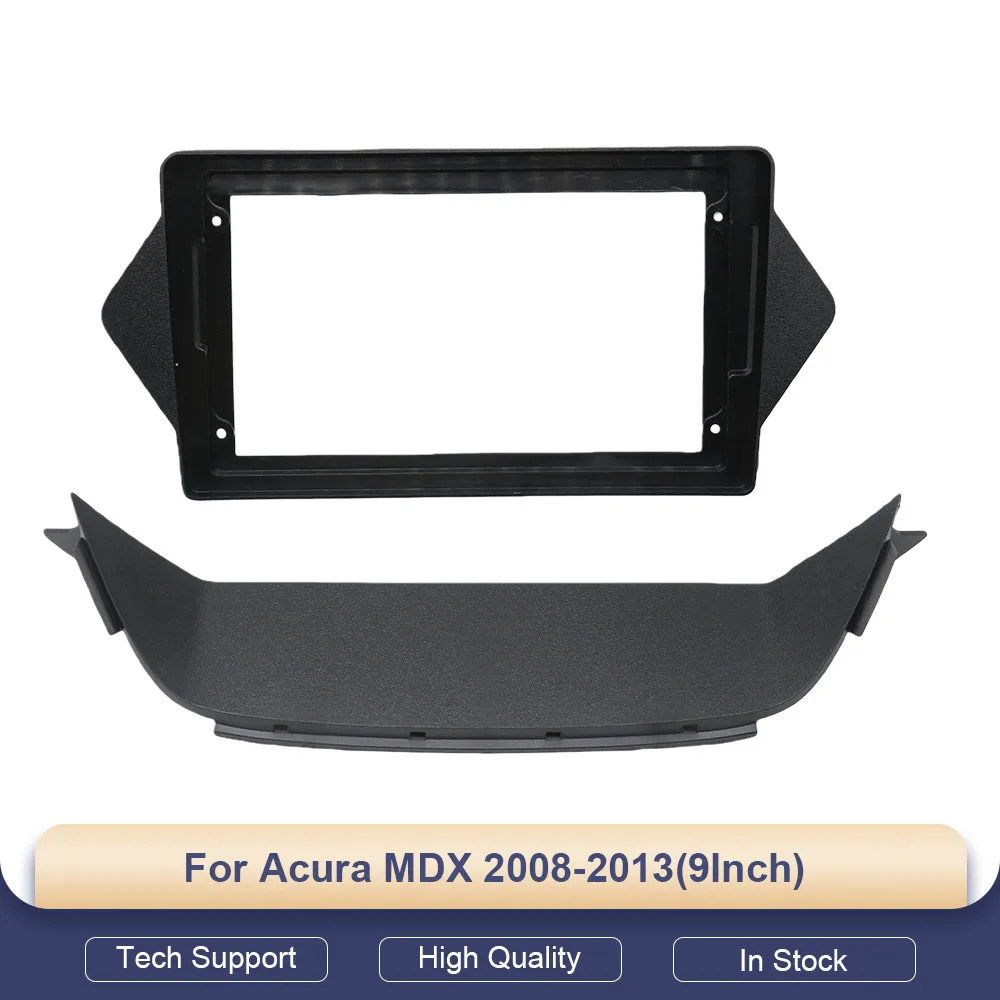 

Для Acura MDX 2008-2013 (9 дюймов) автомобильный радиоприемник Fascias Android стерео плеер 2 Din головное устройство панель приборная панель установка кабель питания