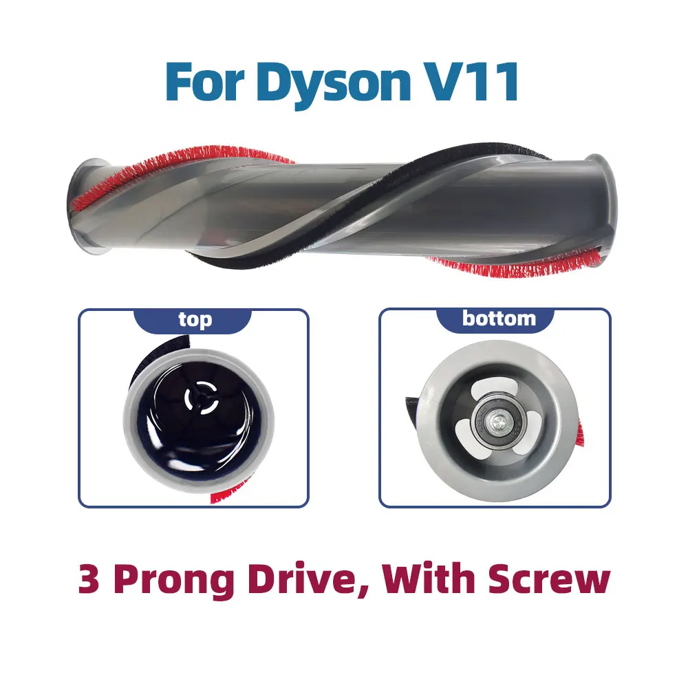 Brosse à rouleau de rechange pour aspirateur Dyson V6, V8, V10, V11 Heldhold, pièces de rechange pour livres, brosse principale, accessoires