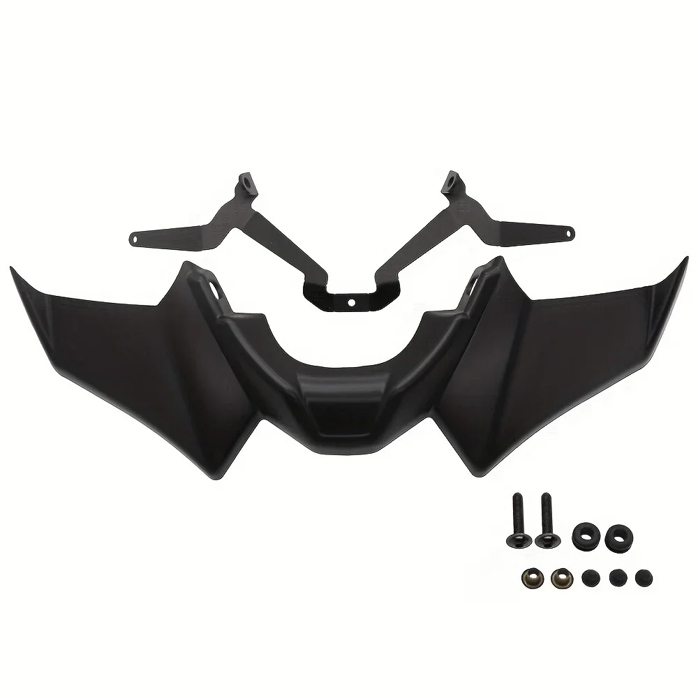 Frontspoiler Winglet Passend für Yamaha MT-07 SP 2021-2023, ABS-Kunststoff Aerodynamische Verkleidung für Naked Street Motorräder – Detail 4