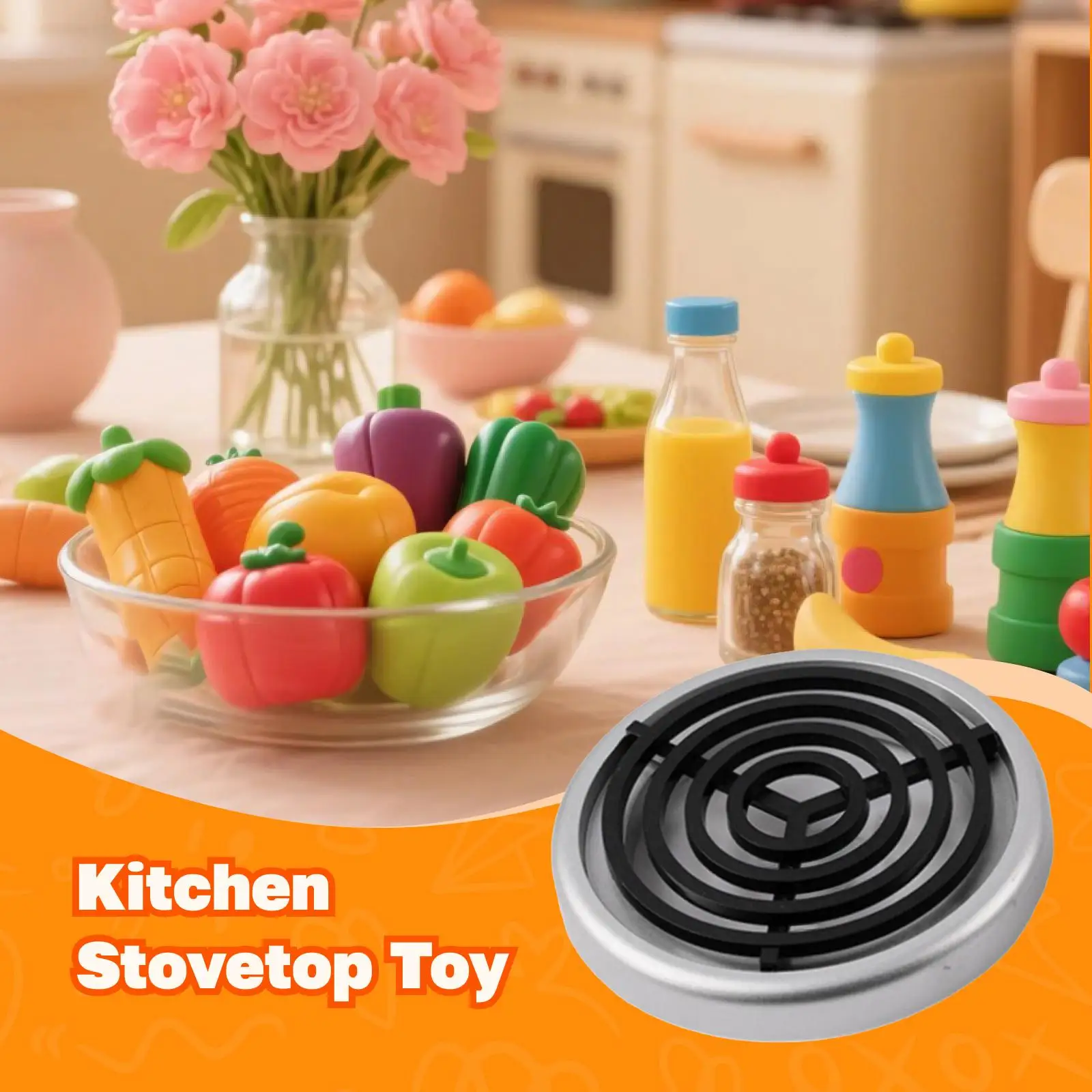 Kids Kitchen Stove Toy, Birthday Gift, Simulated Fun Role Playing, Elegant Mini Stove Play, Pretend Play Kitchen Toy Children Kids Kitchen Stove Toy, Birthday Gift, Simulated Fun Role Playing, Elegant Mini Stove Play, Pretend Play Kitchen Toy Children