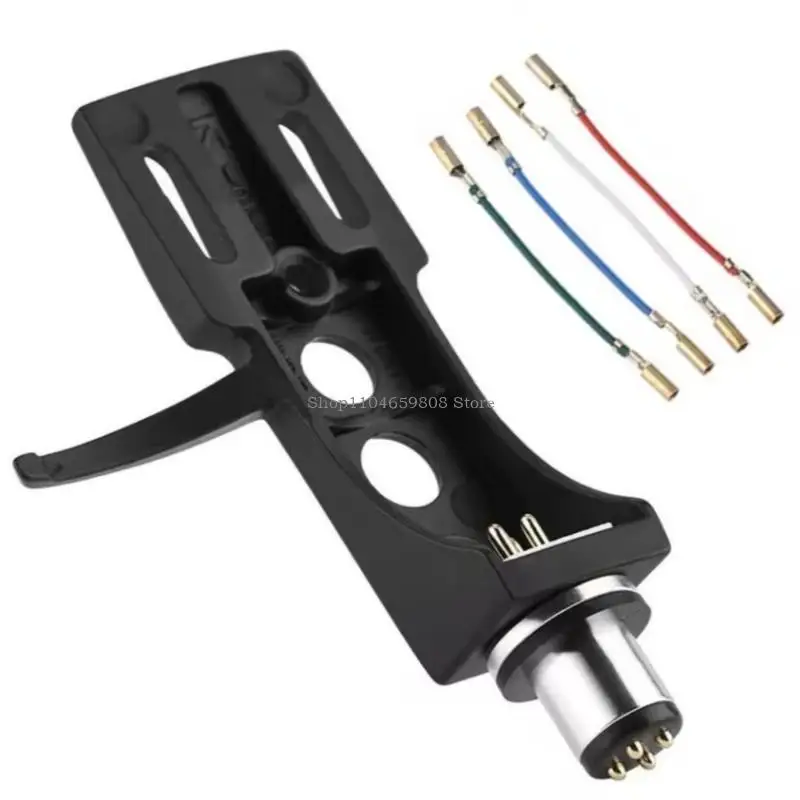 Plattentable Headshell mit Drähtenpatronener Ersatzhalter für den Rekordspieler Phono Patrone Halter
