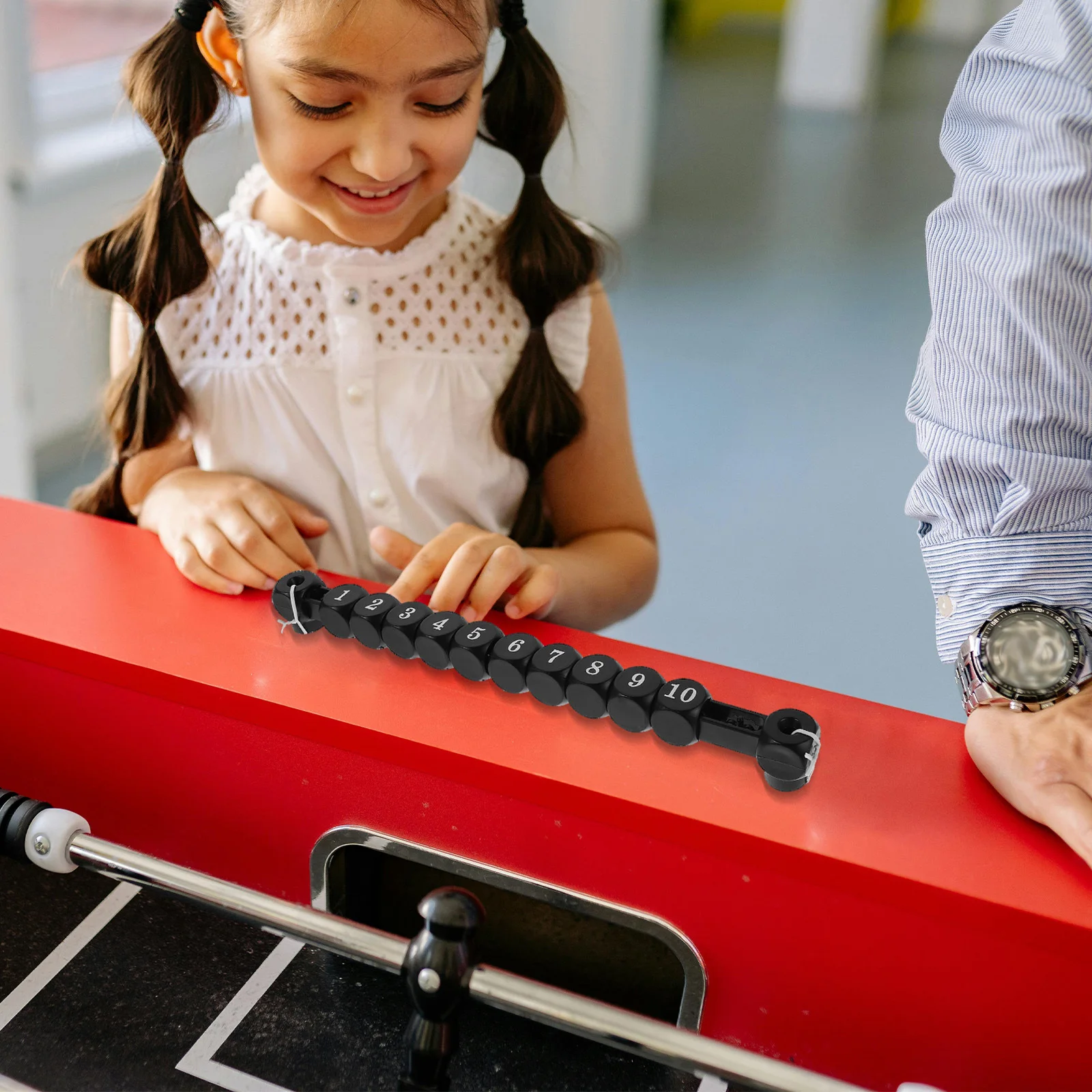 4 stuks voetbalscoreteller duurzame nauwkeurige scoring voor familiebijeenkomsten tafelvoetbal rekwisieten tafelvoetbaltafel
