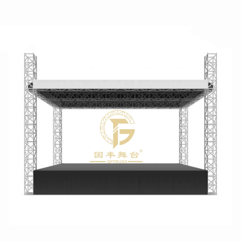Sistema de Treliça de Iluminação em Liga de Alumínio para Estrutura de Teto de Concertos e Exibição