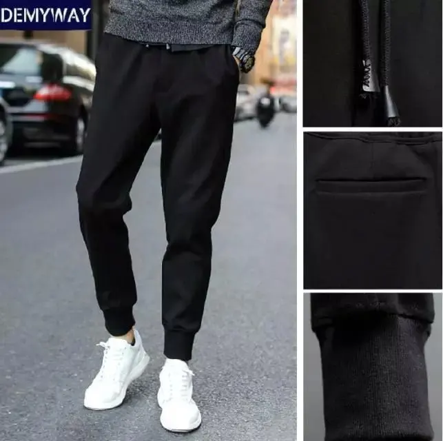 Autumn Youth Korean Casual Pants Student Men's Loose Pants Sports Harlan Pants Tights Foreign Trade