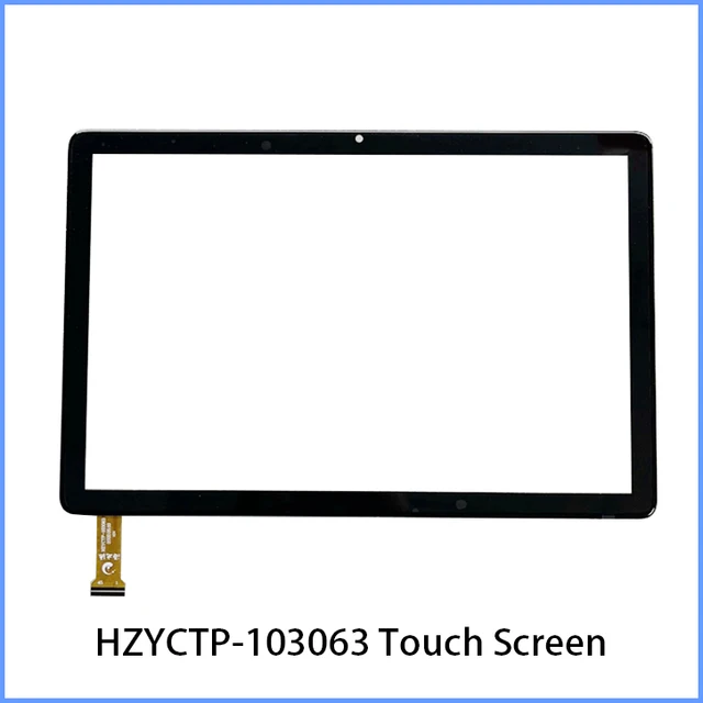 Nowy dotykowy 10.1 calowy P/N HZYCTP-103063 naprawa tabletu pojemnościowy Digitizer czujnik panelu dotykowego HZYCTP-103063 ekran dotykowy