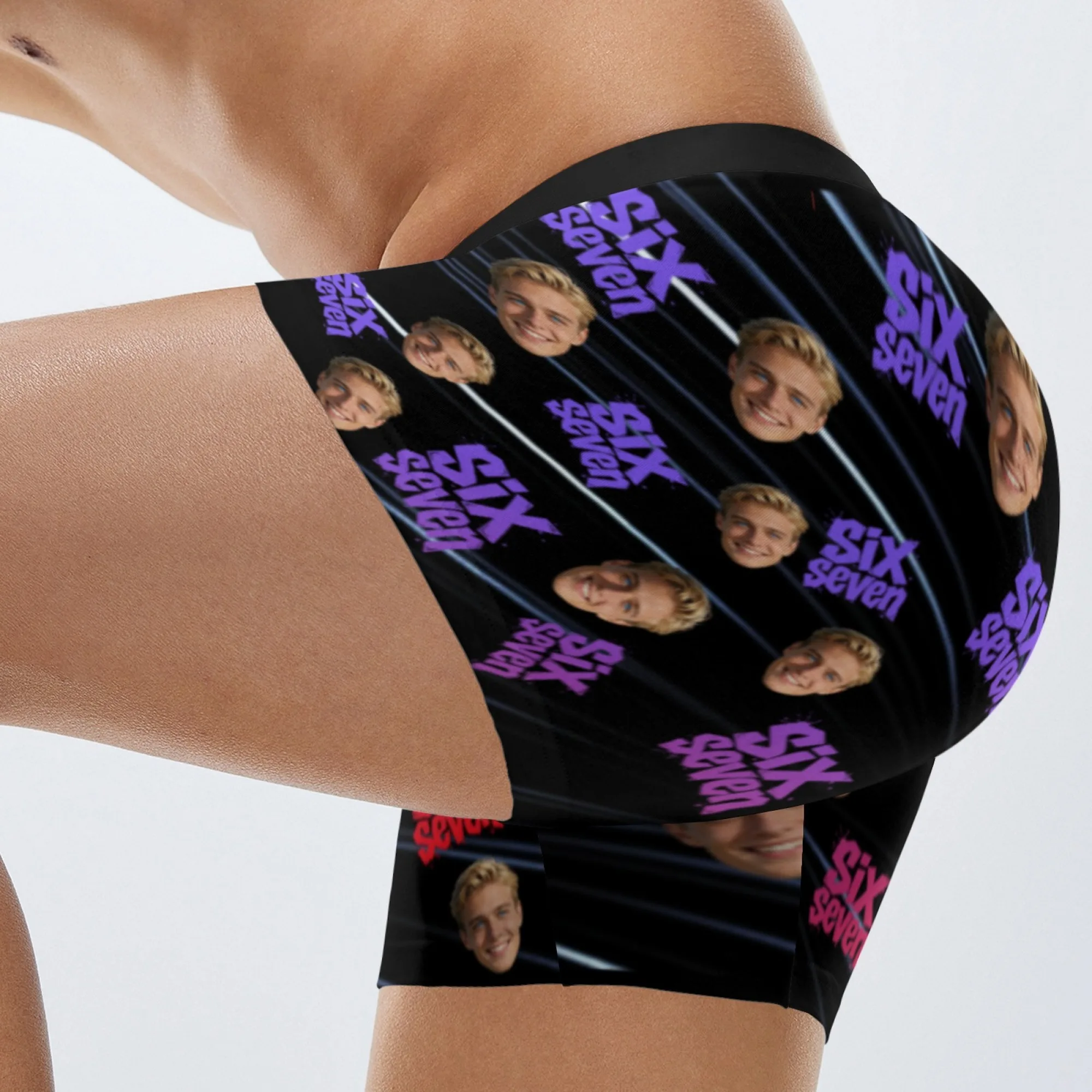 Personalized Face Photo Underwear Custom Boxer Briefs Custom Men Valentine's Day Gift For Husband Anniversary Gift for Dad view 5