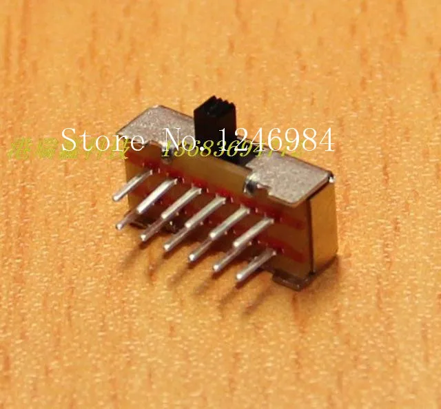 [SA]Small mini toggle switch slide switch DC curved foot DC power switch SK-42D03--200pcs/lot