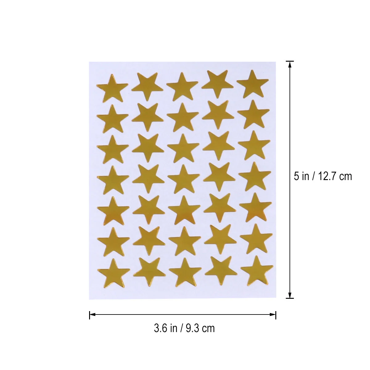 30 Sheets Stickers Gold Silver Colorful Self-adhesive Stickers Stars star stickers for kids