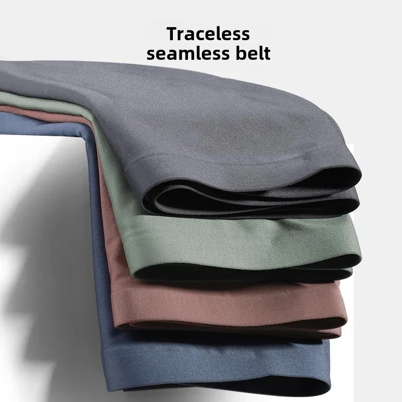 ملابس داخلية رجالية مريحة مزدوجة اللون 100S شعار العلامة التجارية قطرة الساق السراويل الملاكمين أغطية الرأس من البر الرئيسى للصين #2