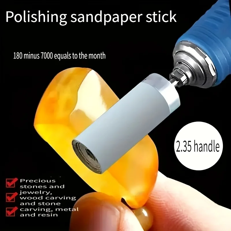 

2.35mm Sanding Bars - Metal Polishing and Grinding Bars for ElectricGrinders Mirror Gloss Accessories Wholesale of jewelry tools