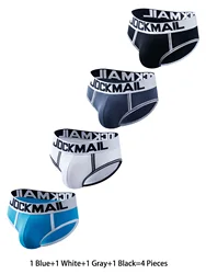 JOCKMAIL ropa inter seqi para hombre Modal triangle underwear U convex separation soft calcinha pack wholesale gay calzoncillos
