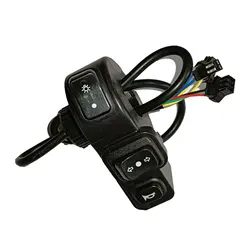 3 In 1 Motorcycle Switch Electric Bike Scooter ATV Quad Light Turn Signal Horn ON/OFF Button For 22mm Dia Handlebars Motorbike