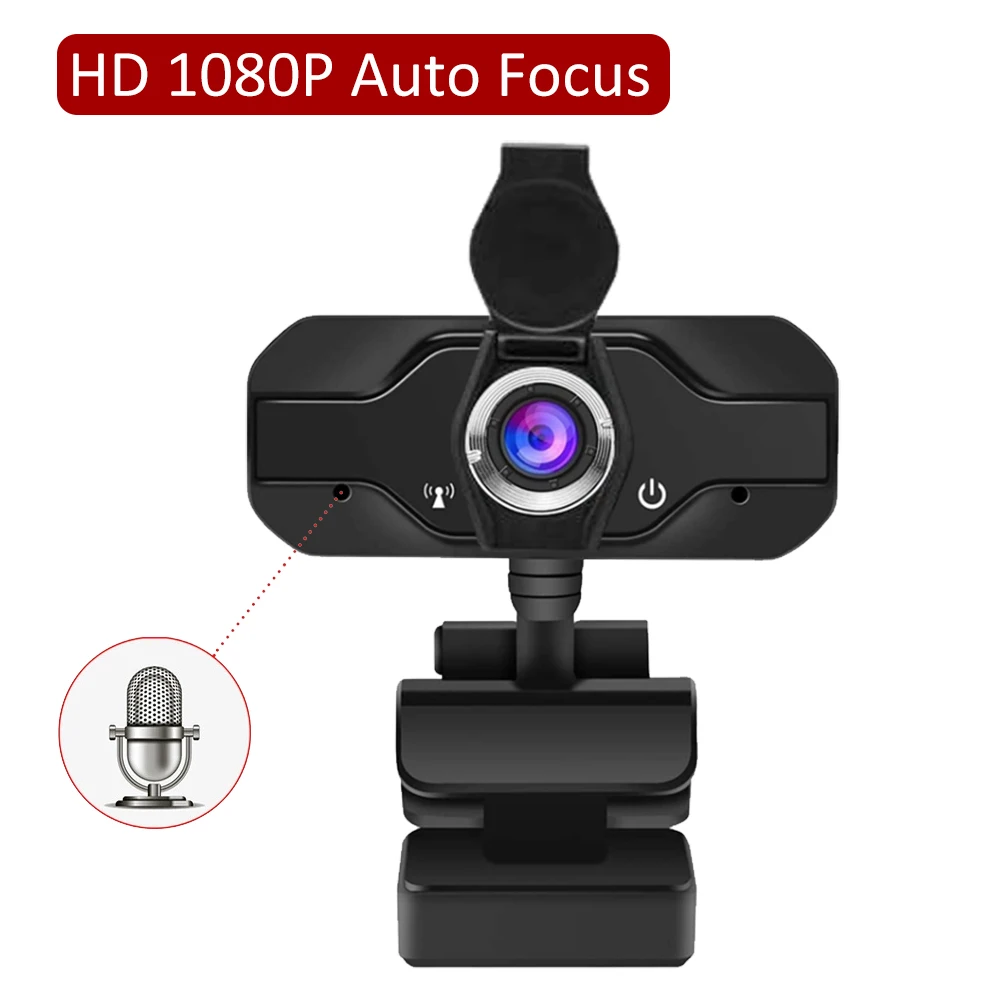 1080P full high definition autofocus computer laptop video conference streaming autofocus webcam USB camera