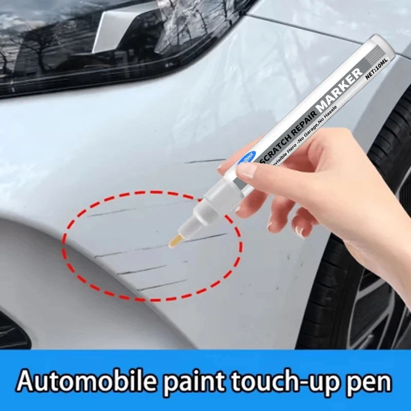 Caneta de reparo de arranhões de carro, caneta especializada para reparo de pintura, durável e não desbota, para reparar arranhões nos painéis e portas.