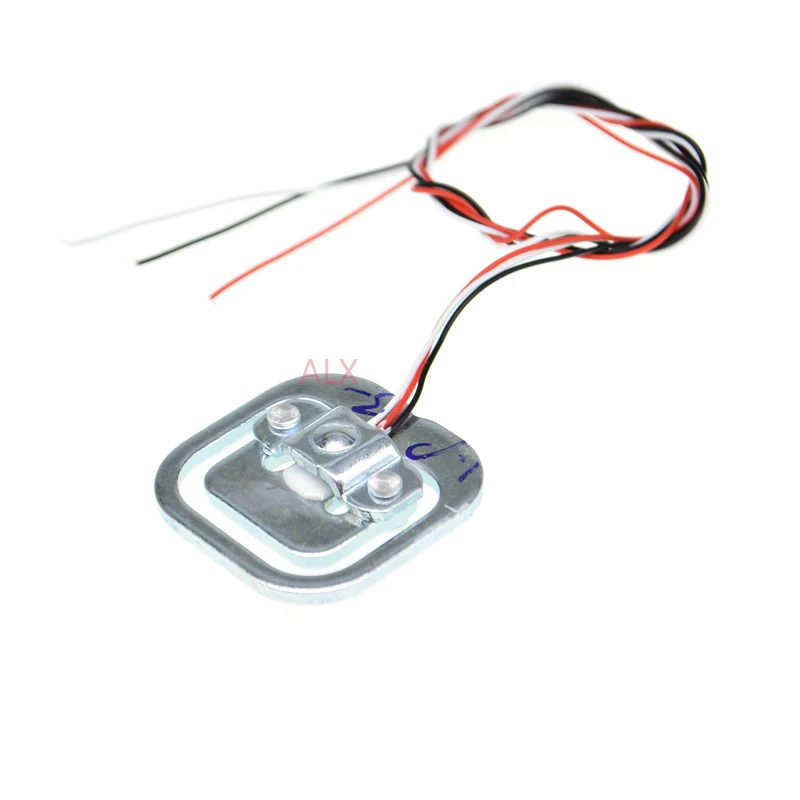 4PCS 50kg Body Load Cell Weighing Sensor Resistance Strain Half-bridge Total Weight Scales Sensors Pressure Measurement 34x34mm