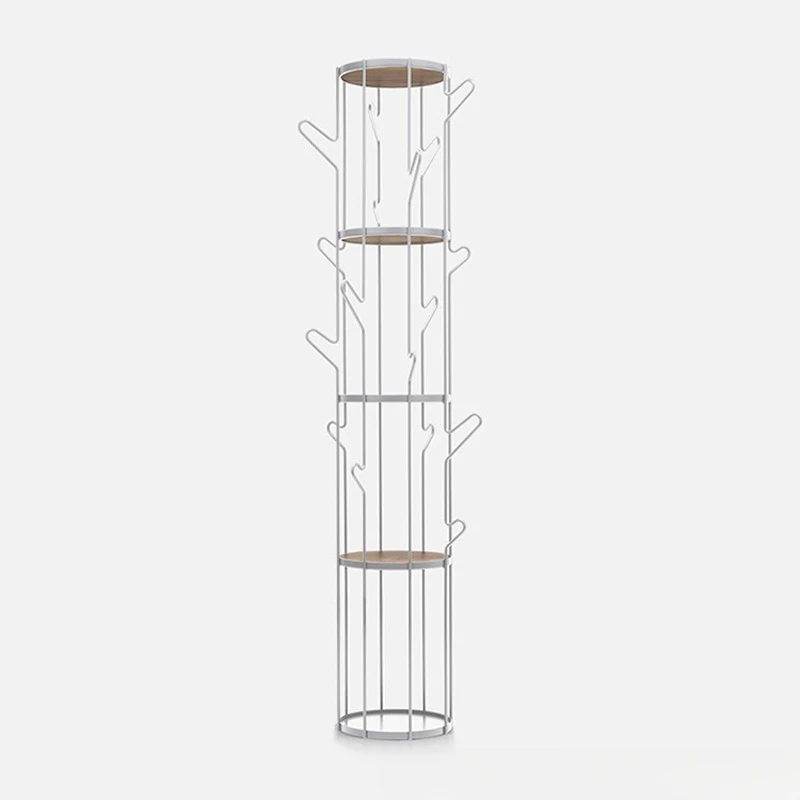 

Floor-to-ceiling coat rack