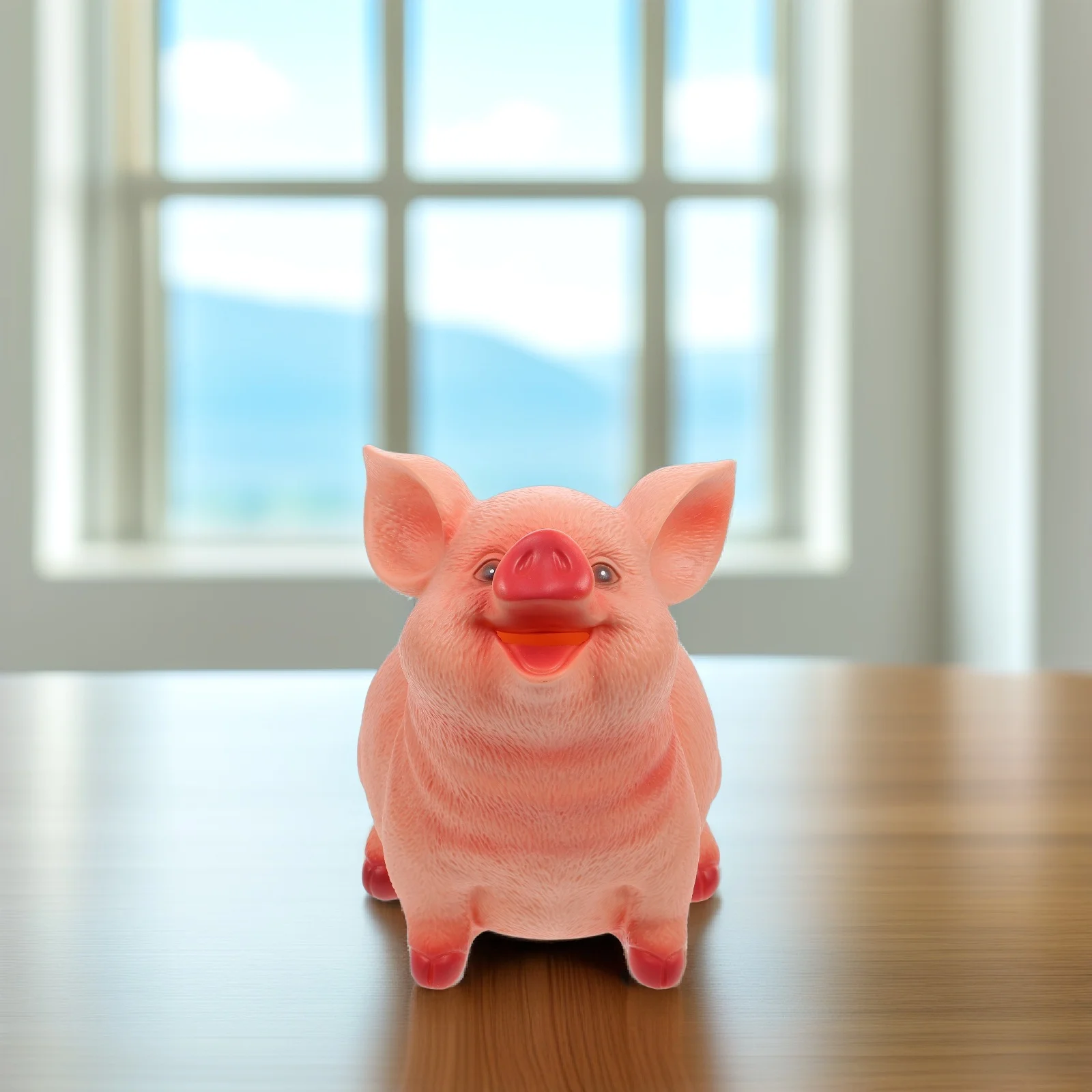 

Pig Shaped Resin Coin Bank Desktop Decor Bedroom Decoration Kids Piggy Bank Birthday Gift Money Box Saving Pot