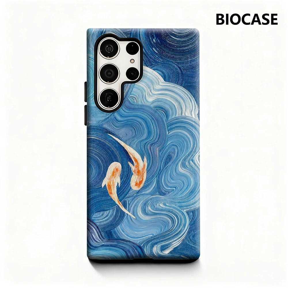 Koi In Waves Phone … - image