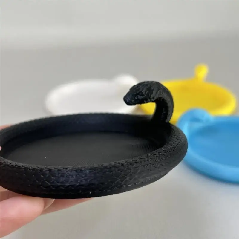 Vintage Gothic Snake Storage Tray Plastic Texture for Holding Rings Bracelets Bottles Desktop Decoration