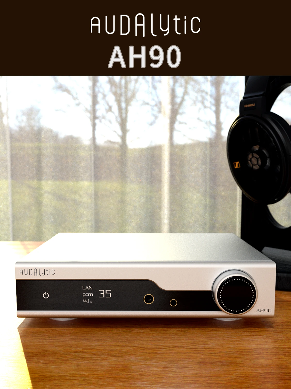 Chishui Audalytic AH90 DAC Network Streaming Bridge Decoding Headphone Amplifier All-in-One AK4499