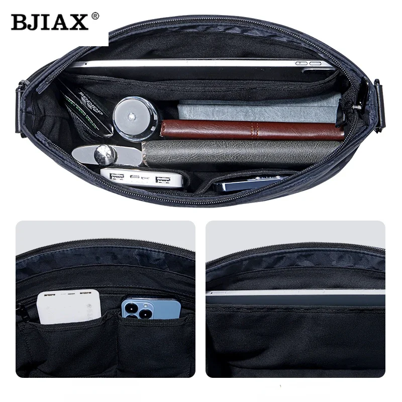 BJIAX Crossbody Bag Men Casual Bag Fashion Trend Camouflage Large Capacity Shoulder Bag New Waterproof Commuter Backpack for Men