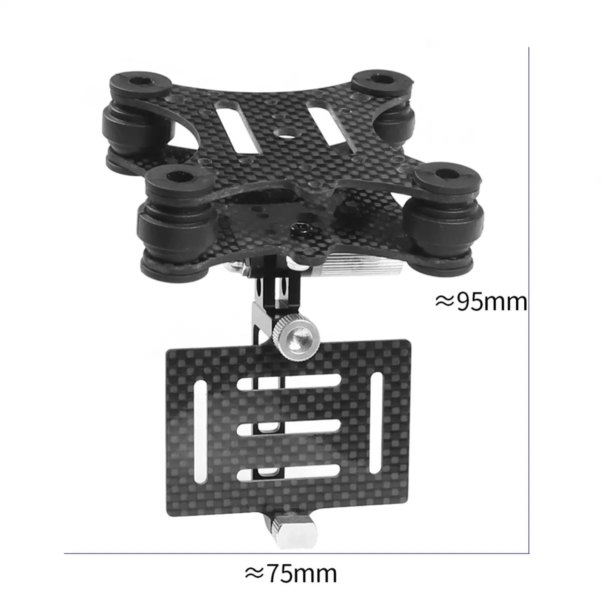 Happy New-  Camera Gimbal Mount FPV ‌Shock Eliminator Damping PTZ for Phantom Quadcopter Multicopter for 3 4 Action