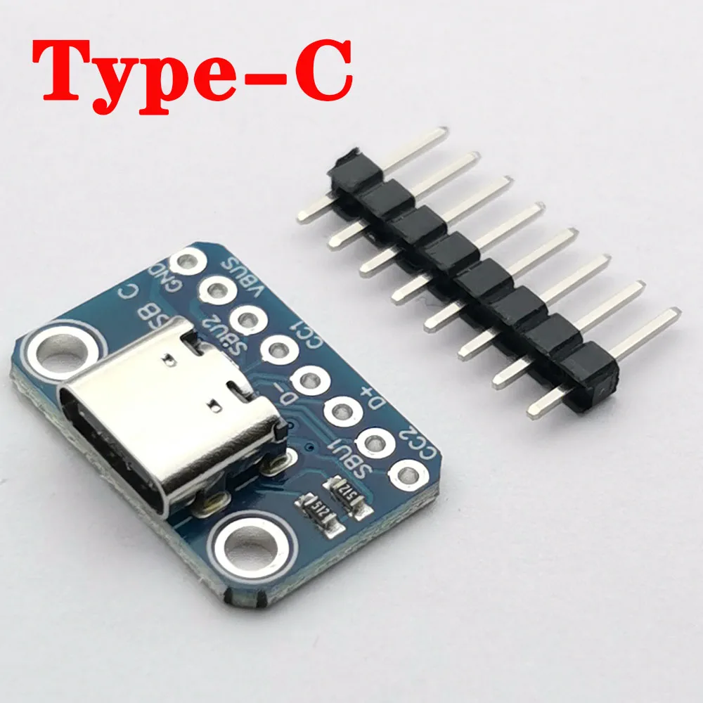 1-10pcs USB 3.1 Type C Connector 16 Pins Type-C Female Socket Receptacle Adapter to Solder Wire & Cable 16Pins Support PCB Board