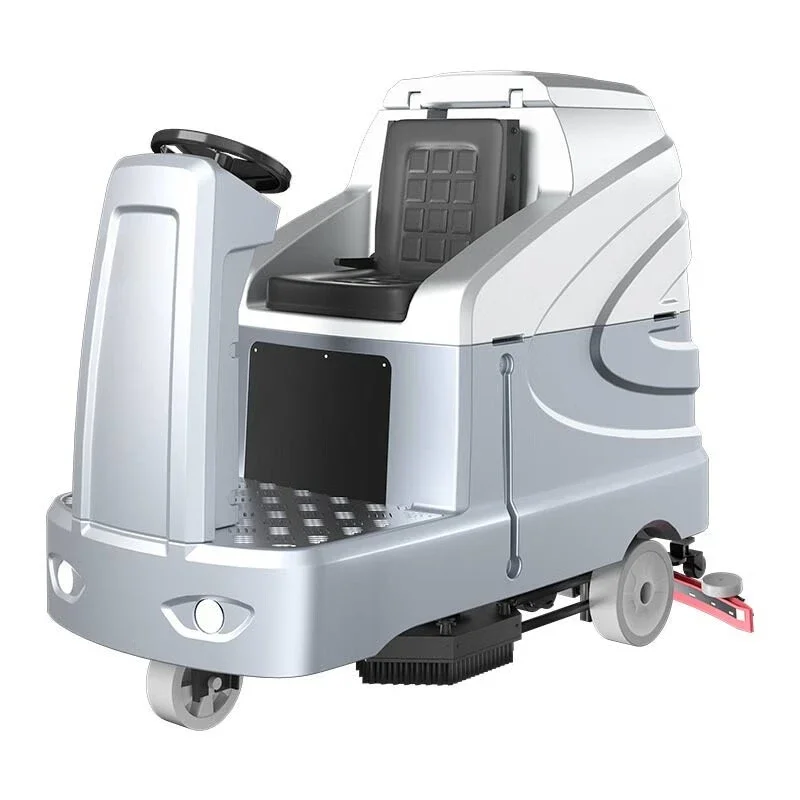 Drive-in washing machine, commercial factory workshop washing, towing and suction integrated mopping machine