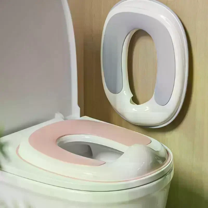 1 Set Splash-Proof Potty Seat Universal Children's Portable Toilet Seat For Boys And Girls Household Toilet Seat Cushion