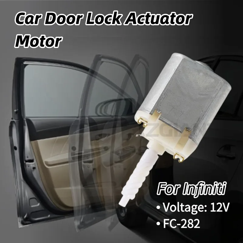 

AZGIANT Quiet Operation Car Door Locking System Motor FC-282 For 1996-2001 Infiniti I30 I35 High Power 12 Volt Car Accessories