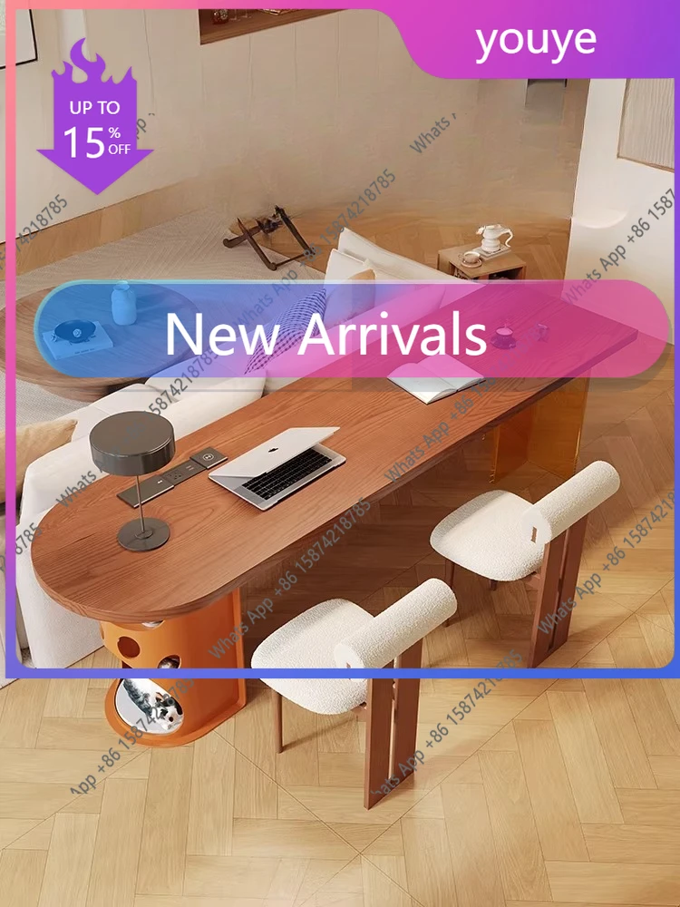 

N62 Креативный диван-лежанка для кошек, длинный стол-подставка, средний антикварный стол из массива дерева, рабочий стол для гостиной, домашний учебный стол