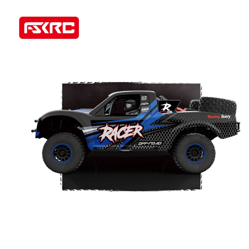 Profesjonalny terenowy bezszczotkowy samochód zdalnie sterowany o prędkości 50 km/h 1:12 4WD Smart Fixed Speed Cruise 7 Color Lighting RC Car