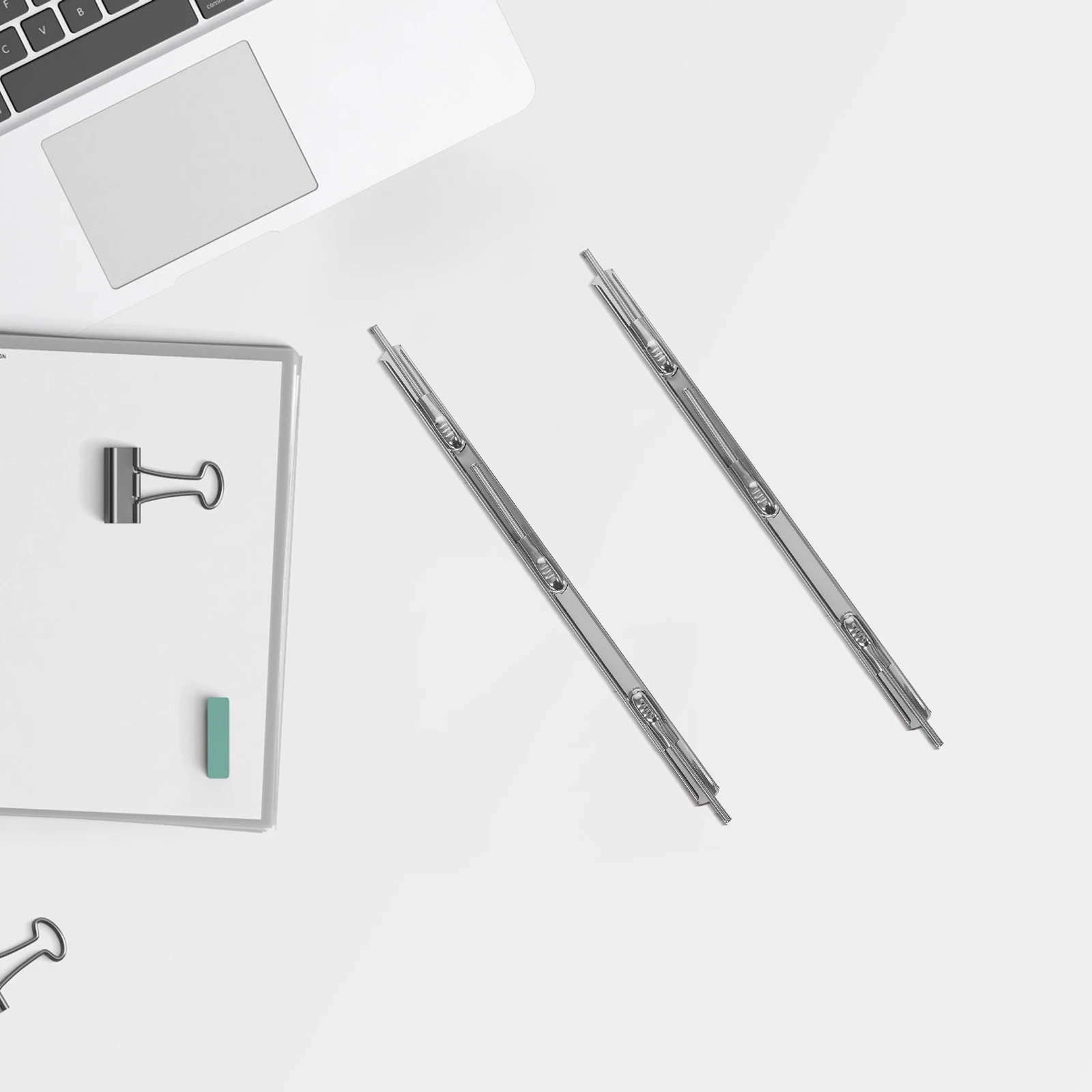 

6pcs Three Hole Snake Clamps Metal Binding Fasteners Durable Book Binder Loose Leaf Photo Album DIY Accessories