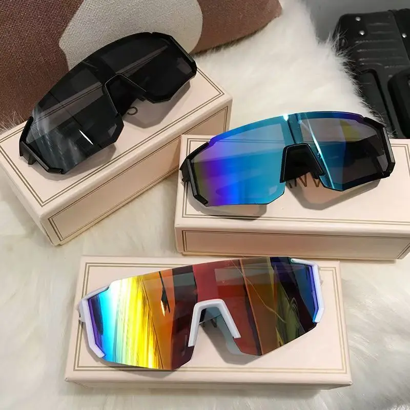 Outdoor Sport Goggle Sunglasses Women For Men Luxury Brand Designer Vintage Sun Glasses Popular Punk Skiing Windproof Shades