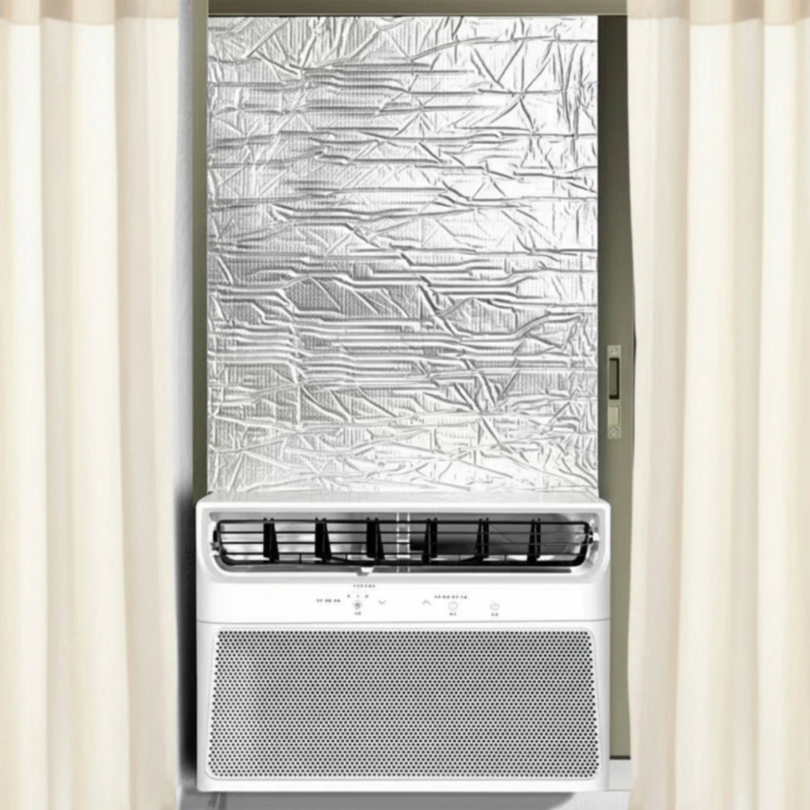 Window Air Conditioner Insulation Panel airflowReducing Window Air Conditioner Sealing Panel Airtight Tailored for Renters